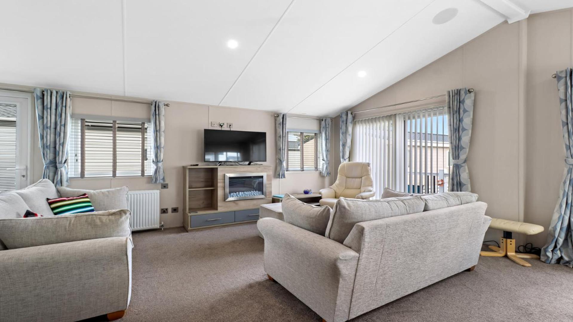 33 Beach Retreat Lodge Pevensey Bay Holiday Park المظهر الخارجي الصورة