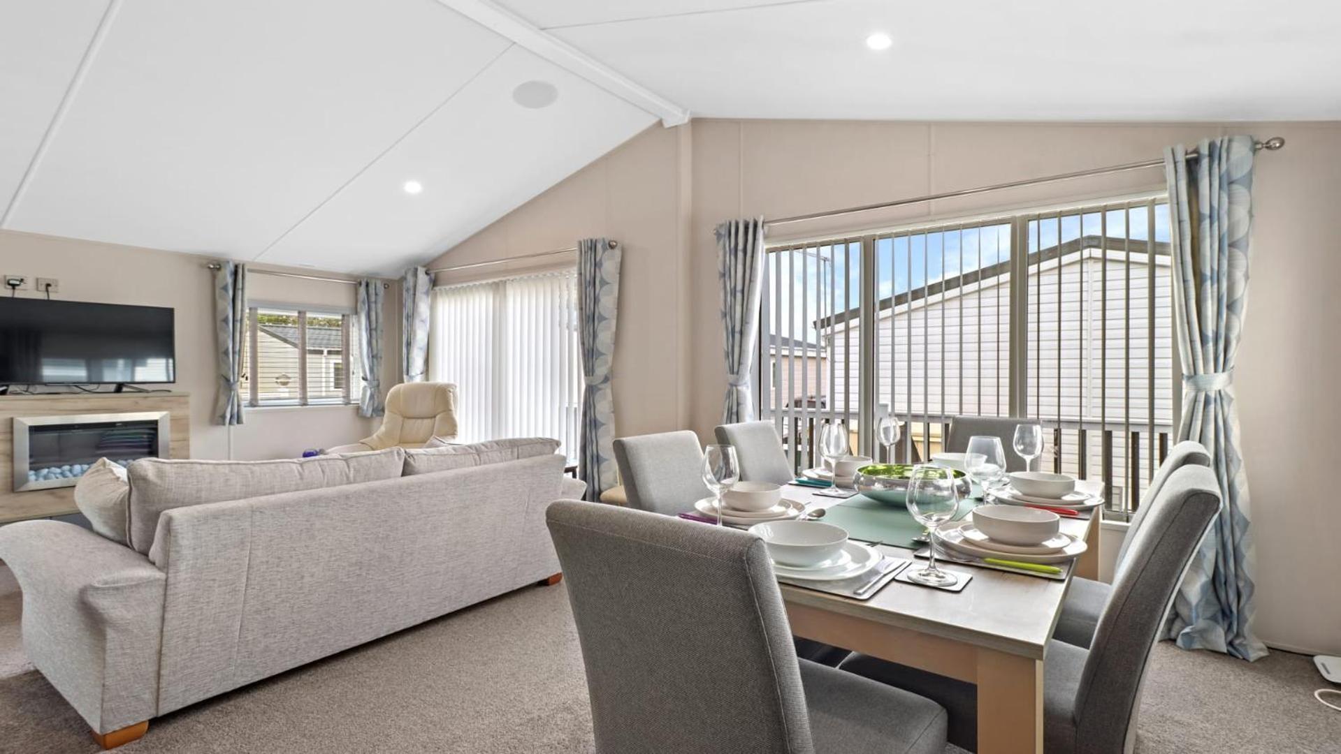 33 Beach Retreat Lodge Pevensey Bay Holiday Park المظهر الخارجي الصورة