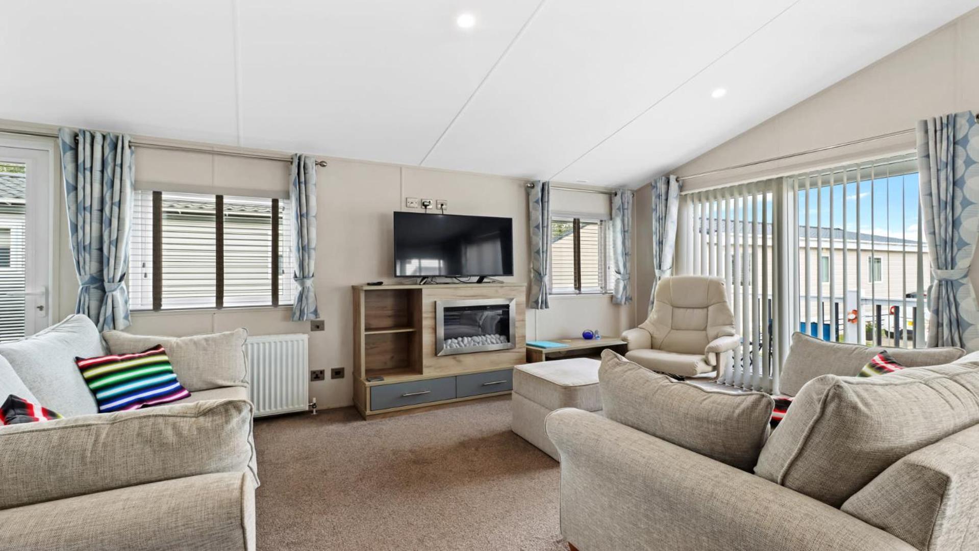33 Beach Retreat Lodge Pevensey Bay Holiday Park المظهر الخارجي الصورة